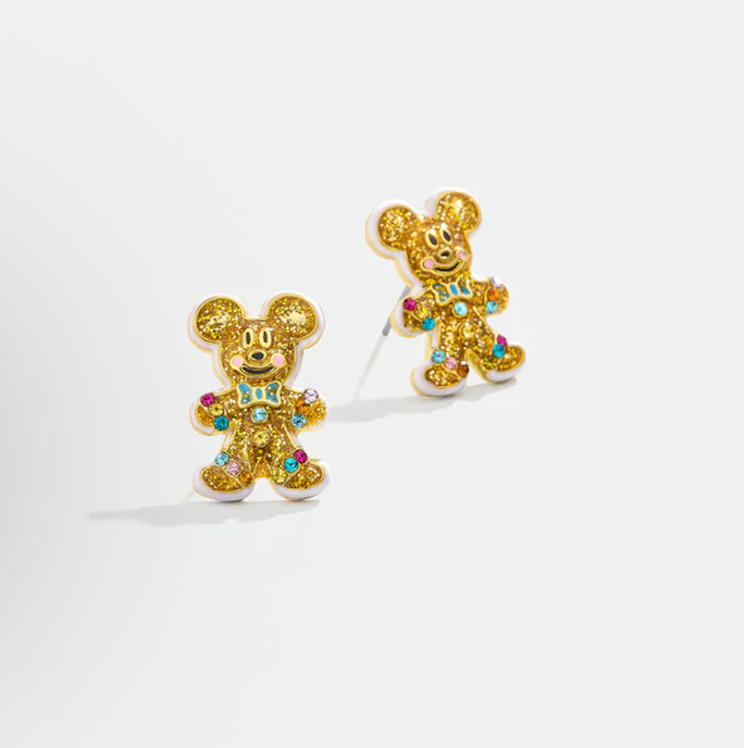 BaubleBar Disney CHRISTMAS Mickey Mouse Gingerbread COOKIE CUTTER Stud Earrings BaubleBar Disney CHRISTMAS Mickey Mouse Gingerbread COOKIE CUTTER Stud Earrings