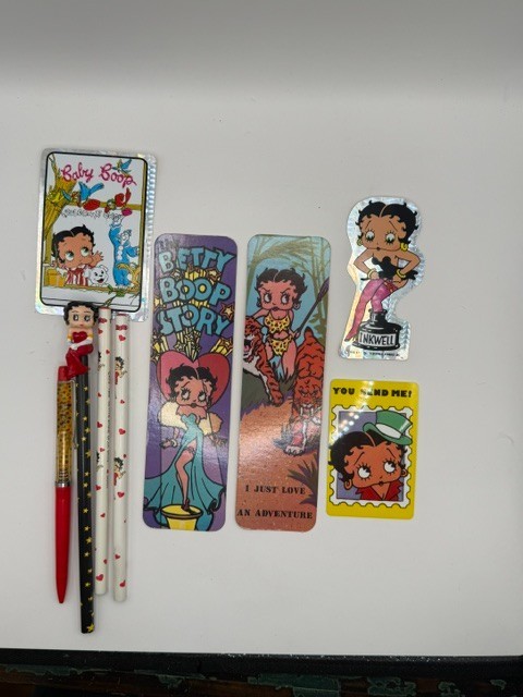Lot of 9 Vintage BETTY BOOP Items