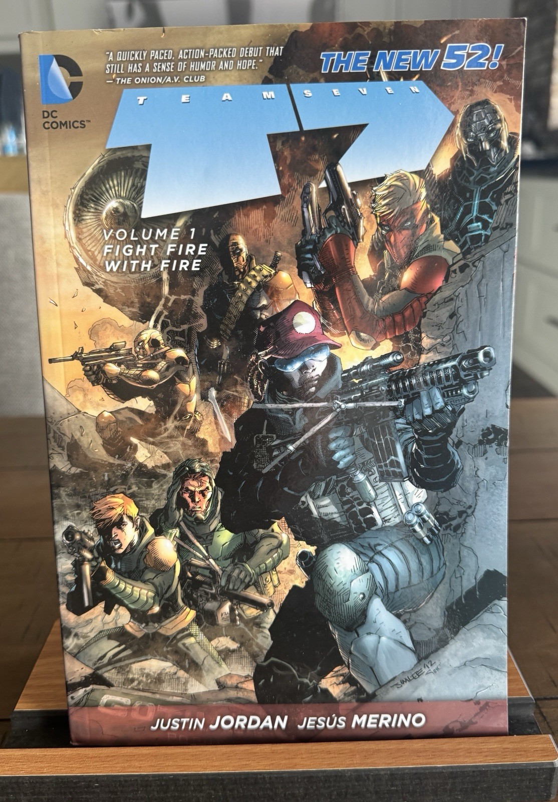 Team 7 Vol 1: Fight Fire with Fire TPB Graphic Novel DC (Jordan, Merino)
