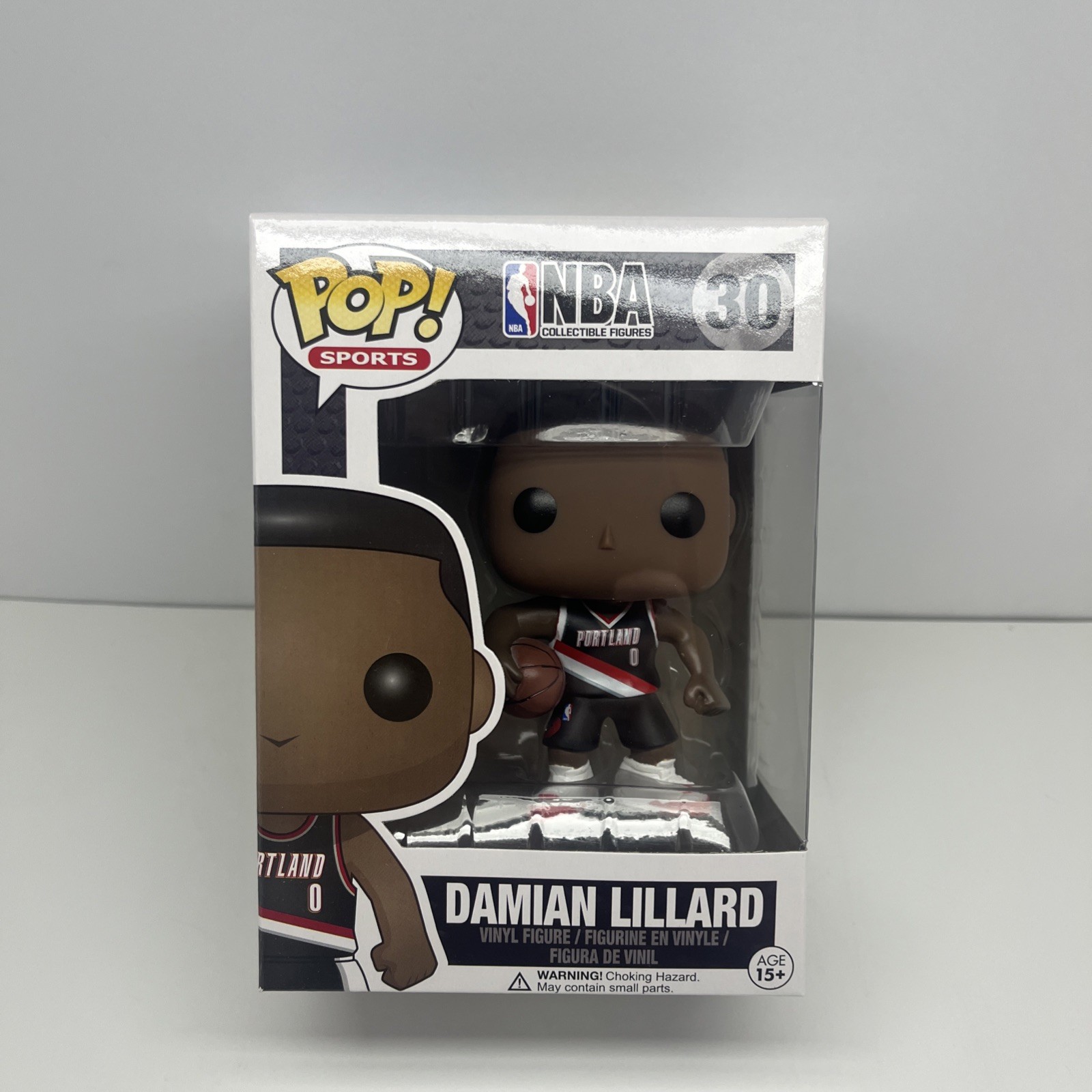 Funko Pop Sports NBA Damian Lillard Portland Trail Blazers #30 MINT 