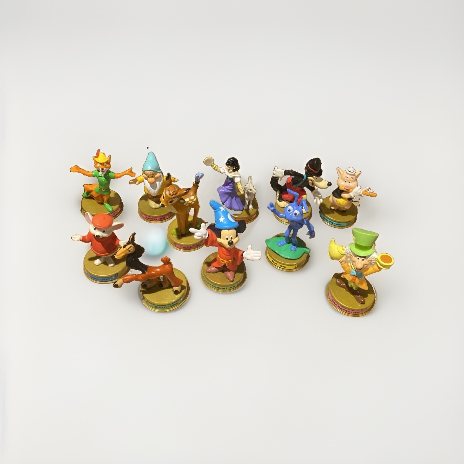 Disney McDonald's 100 Years of Magic Figure Lot of 11 Walt Disney World