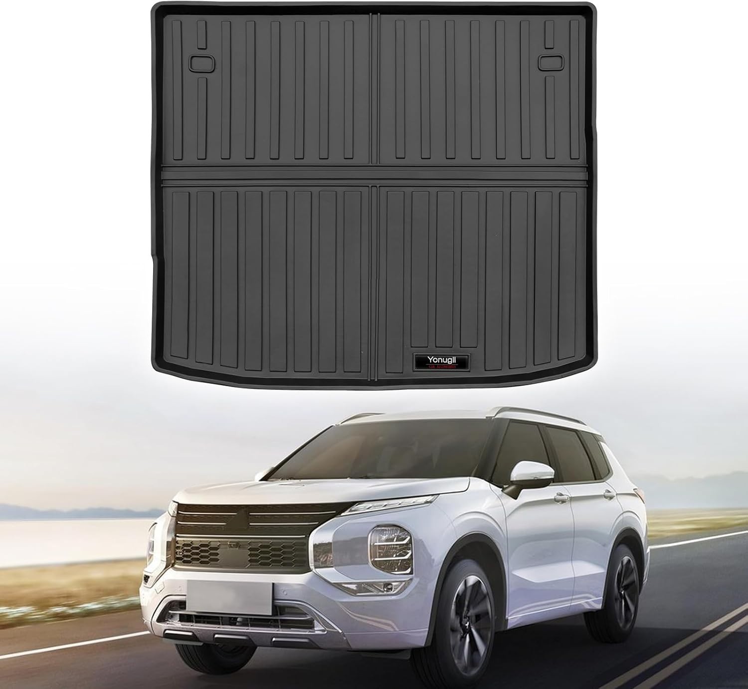 Custom for 2022-2026 Mitsubishi Outlander 5 Seater Cargo Mats Trunk Liner All