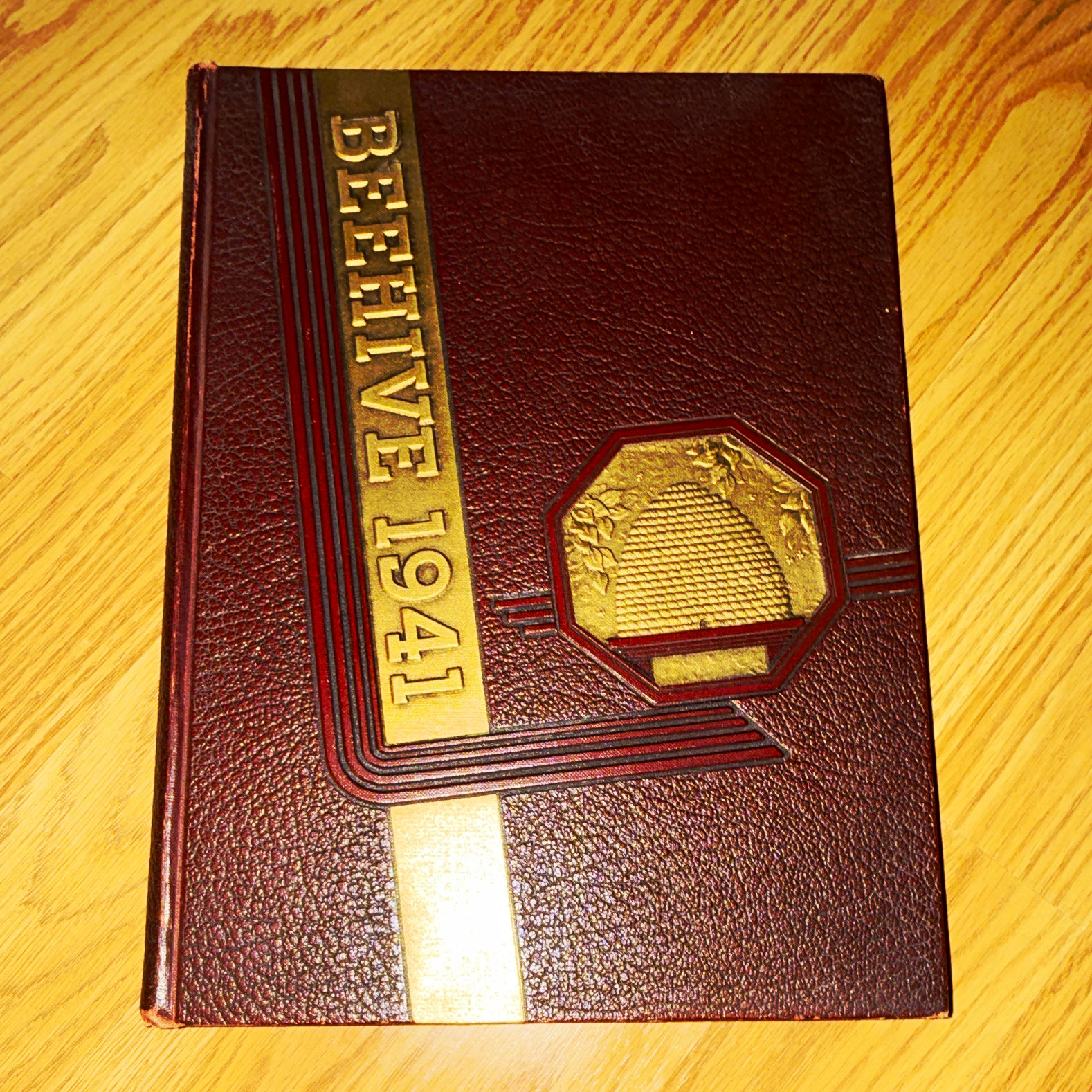The Beehive 1941 Senior High School Yearbook Vol XXVII New Britain CT Hardcover