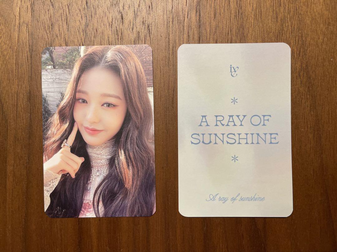 Ive 2022Season\'S Greeting Soundcontents  Wonyoung Trading Card