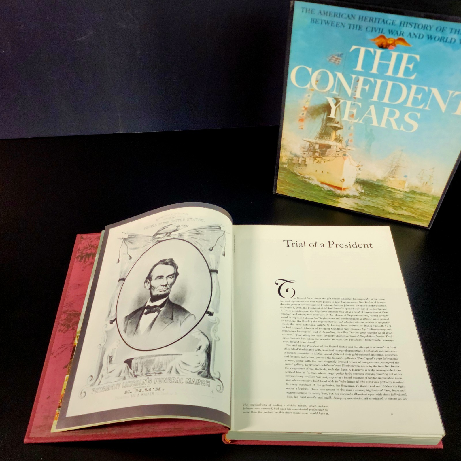 American Heritage The Confident Years HC Slipcase Civil War to World War I