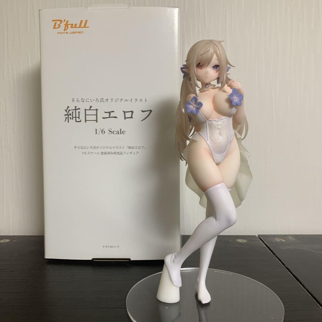 [USED] Bfull illustration by Sora Naniiro original Pure White Elov 1/6 figure
