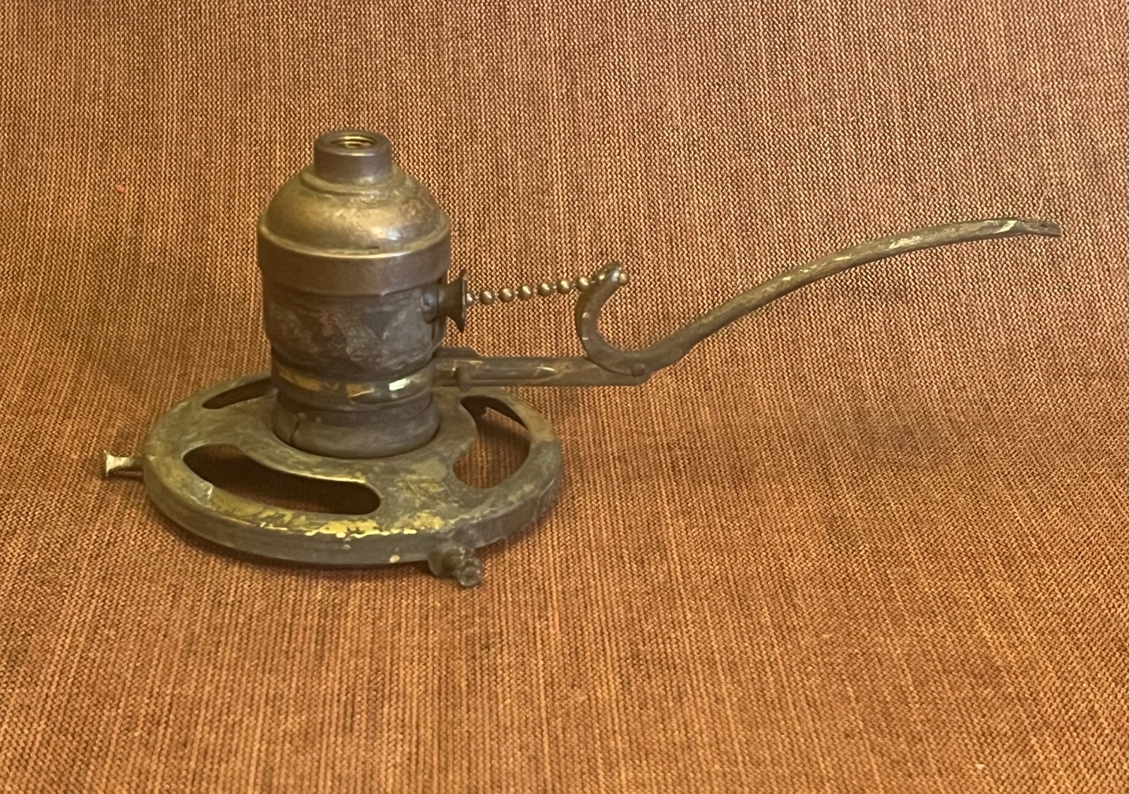 Antique Edison Lamp Socket w/ Hubbell 3 /14\ Antique Edison Lamp Socket w/ Hubbell 3 /14\