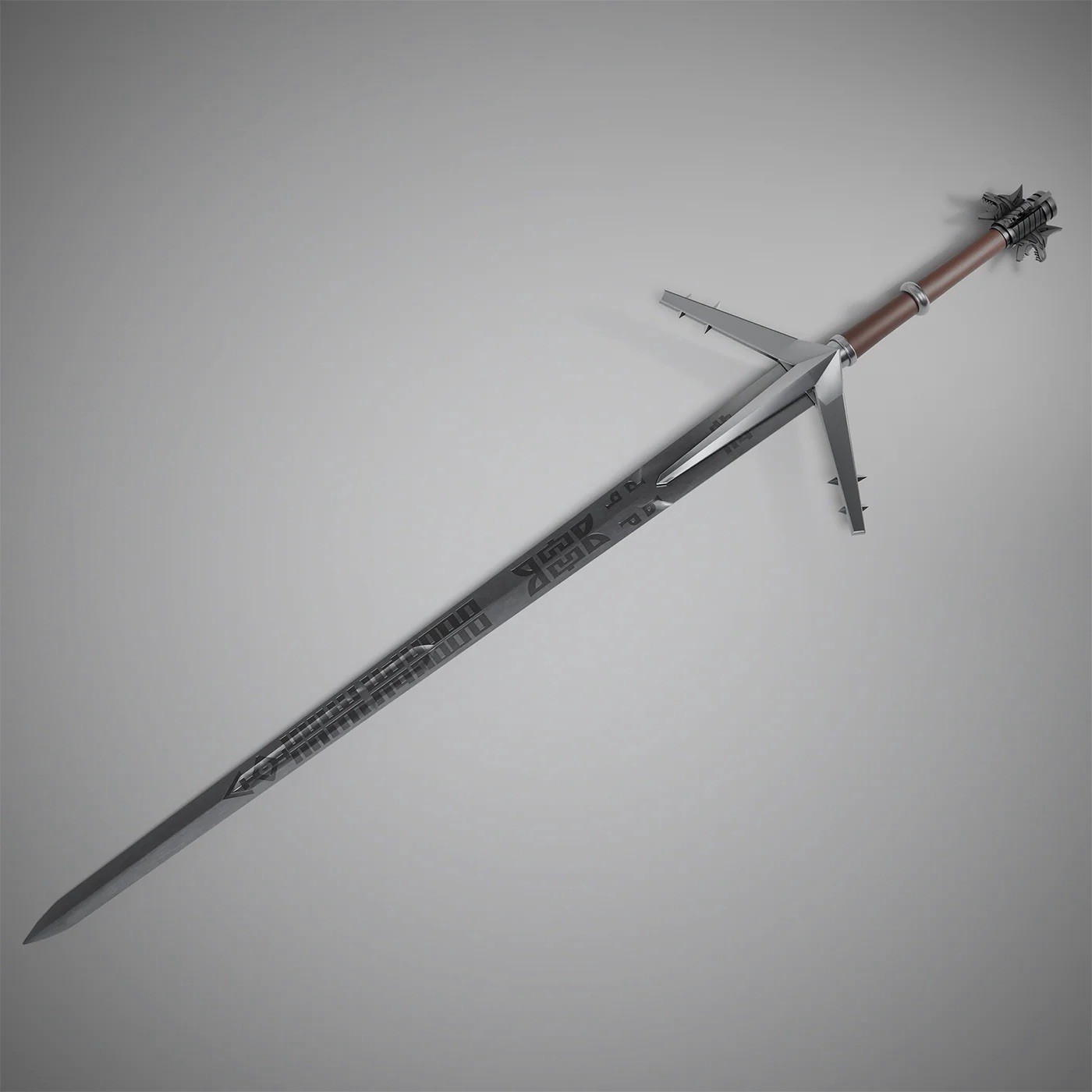 46” Geral of Rivia Aerondight Metal Sword