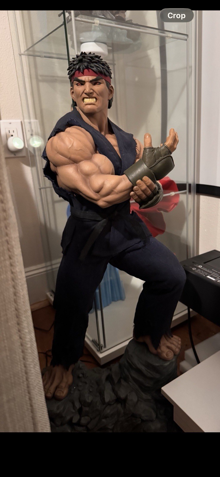 Sideshow Collectibles 🔥 Street Fighter Movie 1/3 Evil Ryu Statue 29\