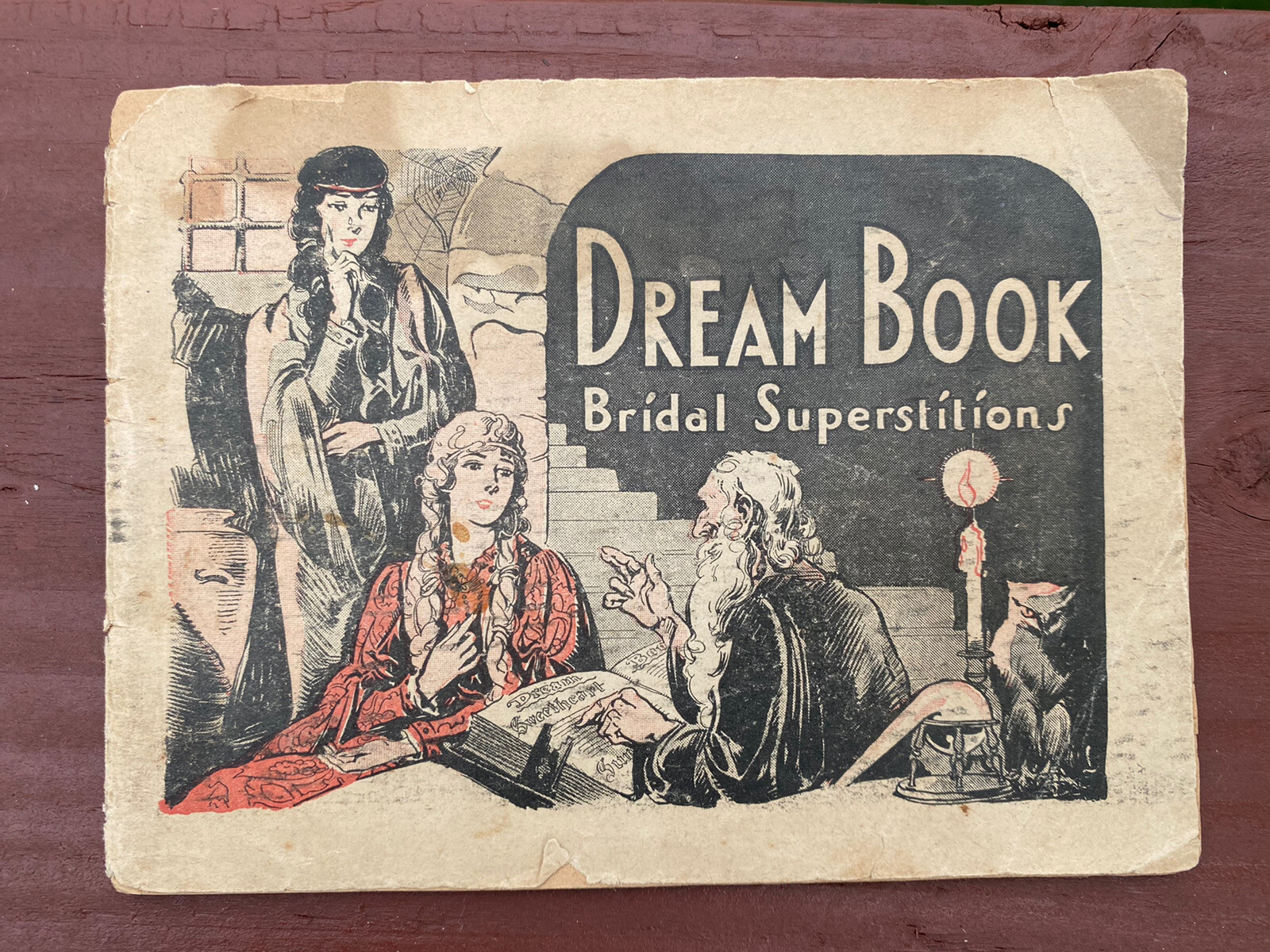 Vintage Dream Book Bridal Superstitions Early 1900s Dr. Pierce Invalids Quack MD