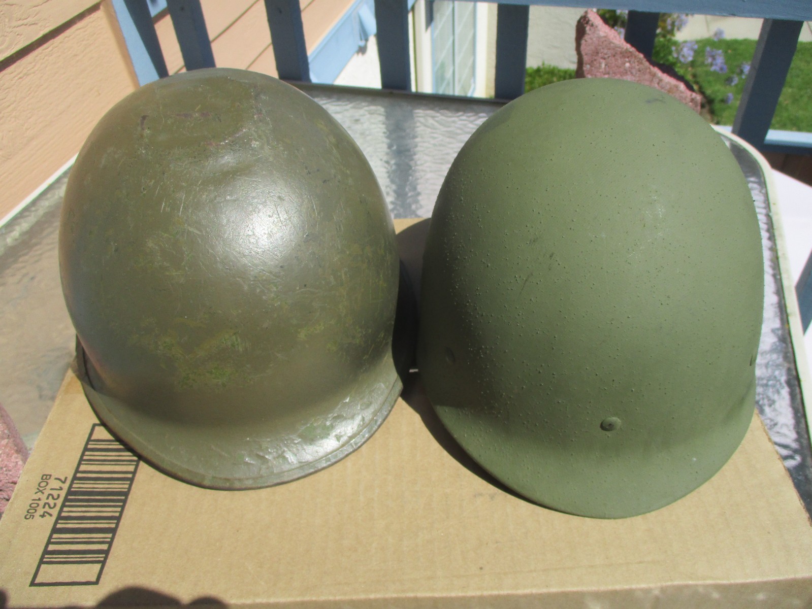 Vintage Cold War US Helmet, Vietnam Ing M-1 Shell, P73 Liner, Military Army WWII