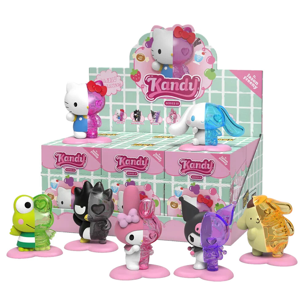 Mighty Jaxx  X SANRIO Kandy FT. JASON FREENY Series 1 Full Case of 6 Blind Box