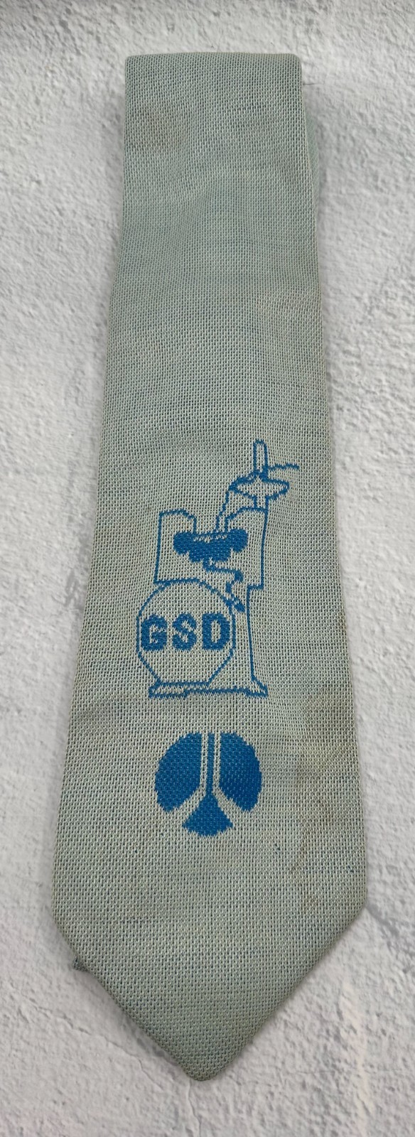 Vintage Rockwell International GSD Graphic Systems Division Printing Press Tie