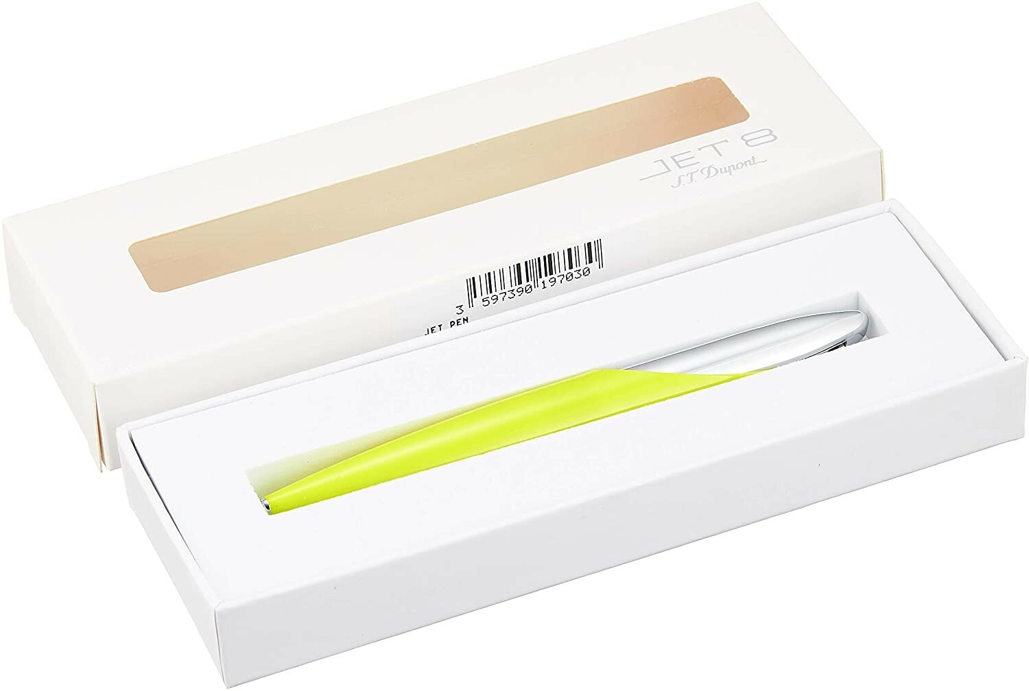 s.t. dupont jet 8 sunny yellow ballpoint pen - 444107