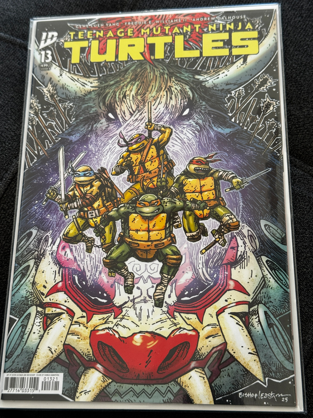 Teenage Mutant Ninja Turtles #13 Eastman Ben Bishop Cover B IDW 2025