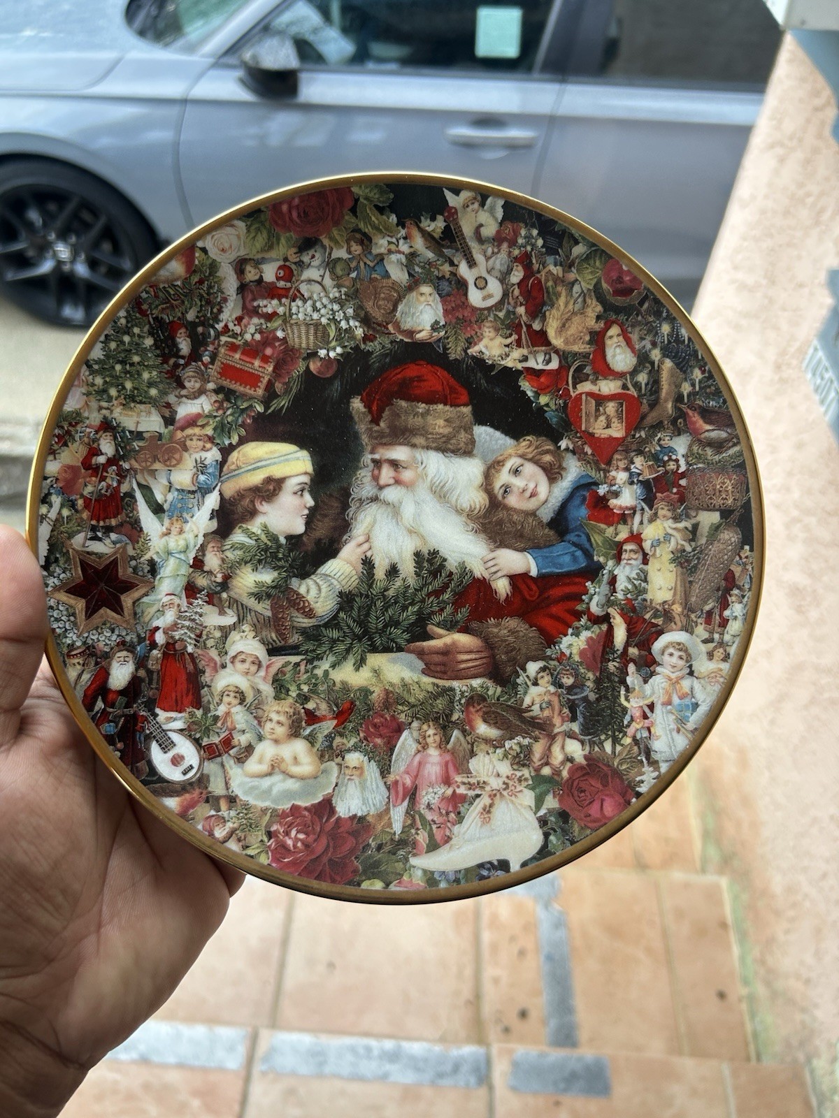 The Hamilton Collection A Visit From St Nicholas Ltd Edition Plate 2940Y