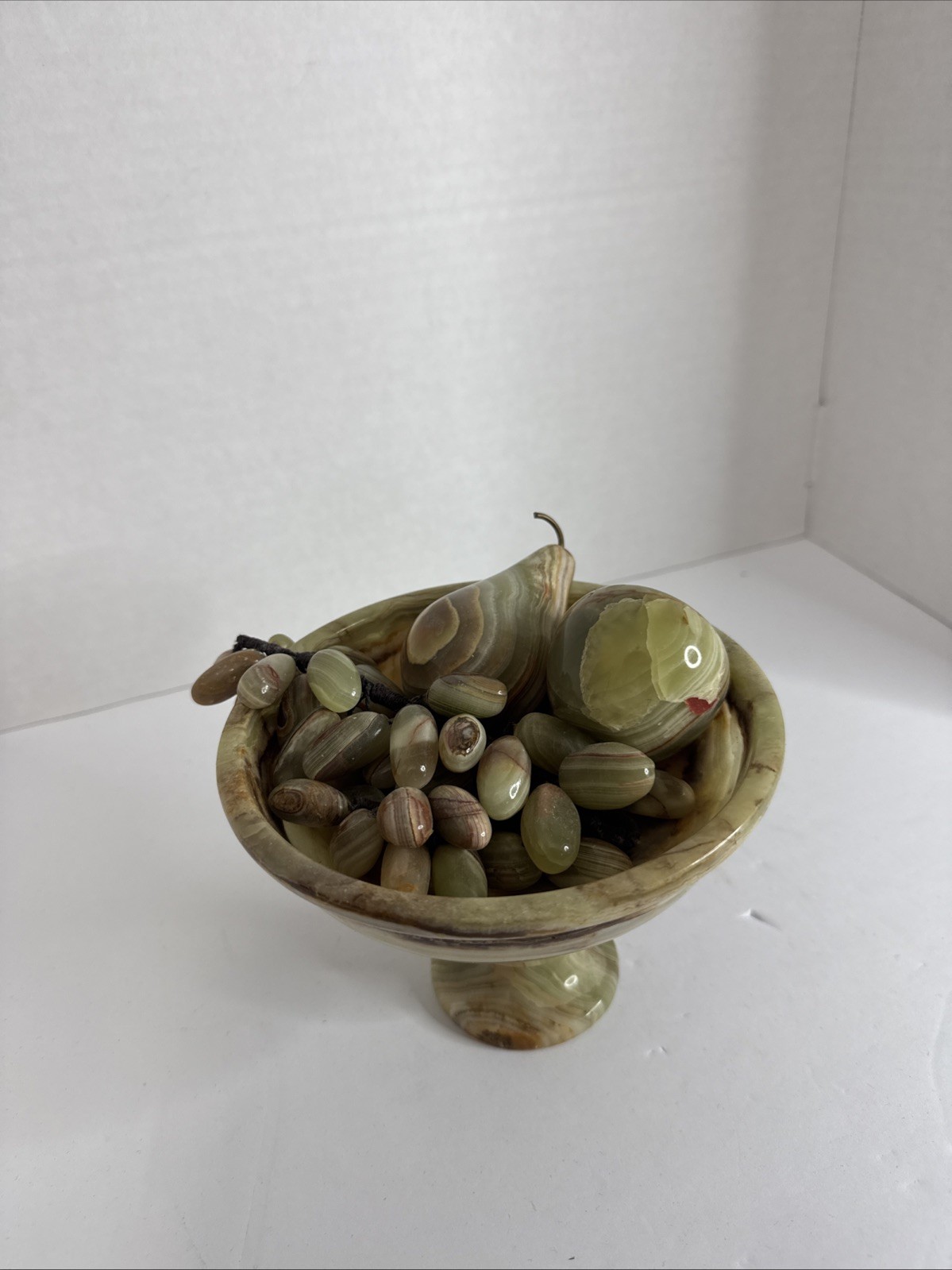 AAA+ Very Beautiful Quality Natural Onyx Decorative fruit Set AAA+ Very Beautiful Quality Natural Onyx Decorative fruit Set