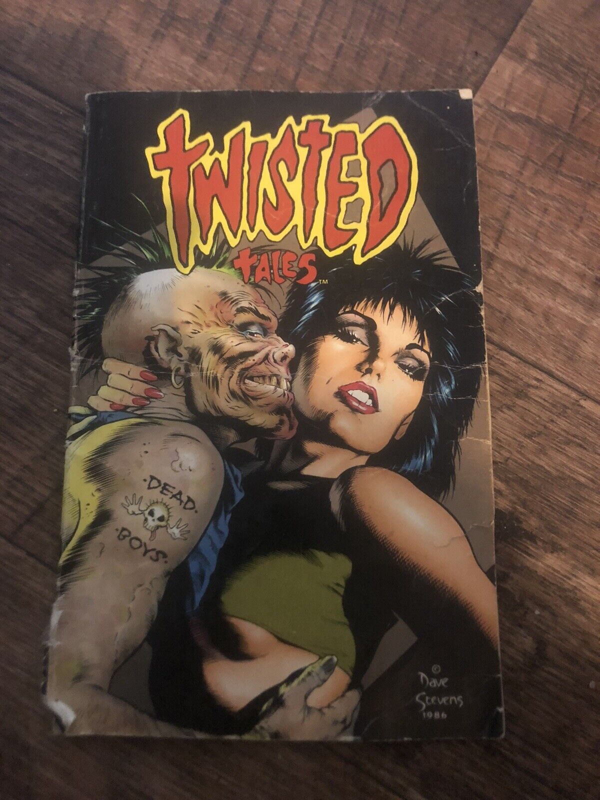 dave stevens twisted tales 1986