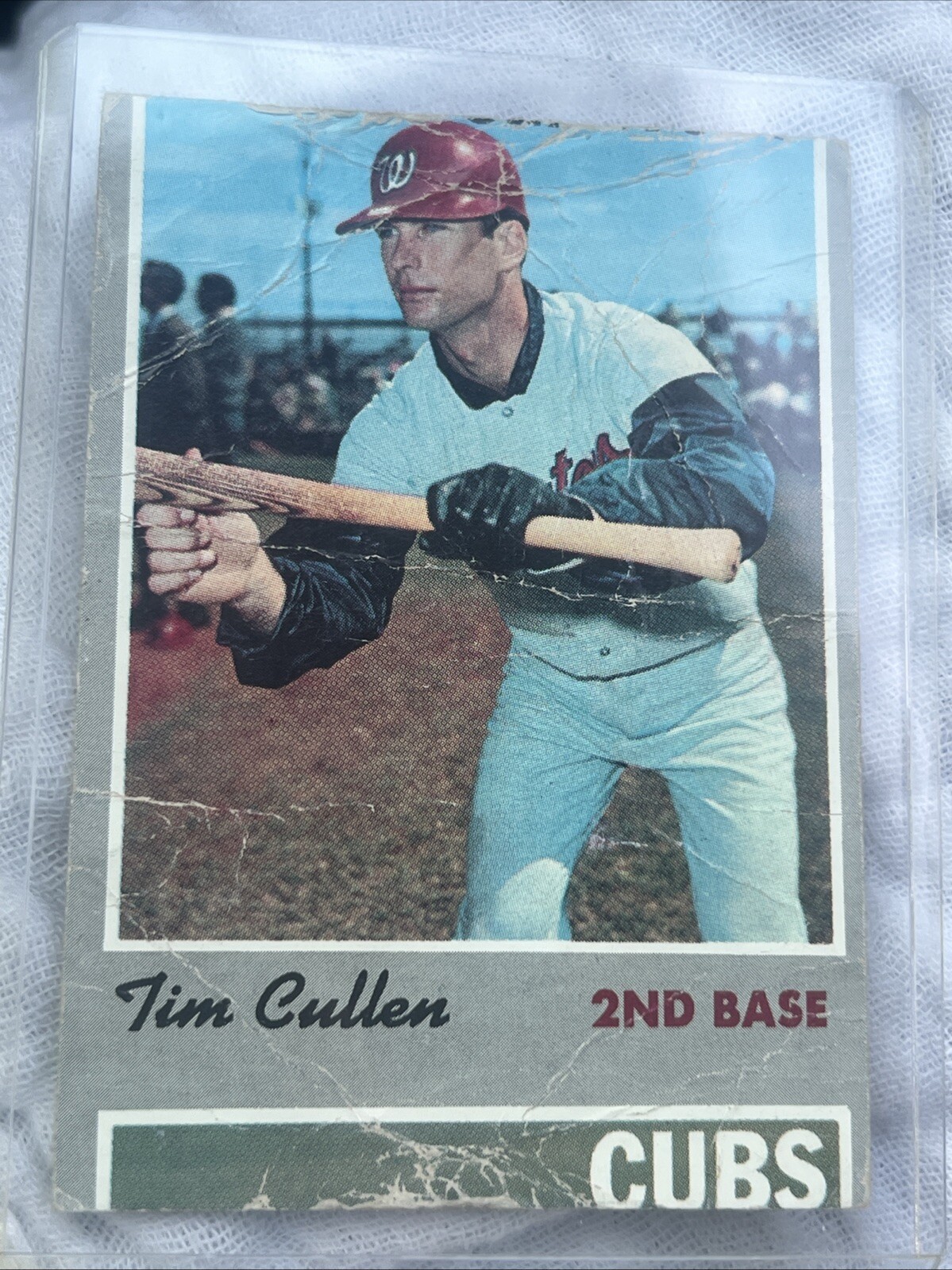 Miss Print 1970 Topps Tim Cullen    #49 Washington Senators