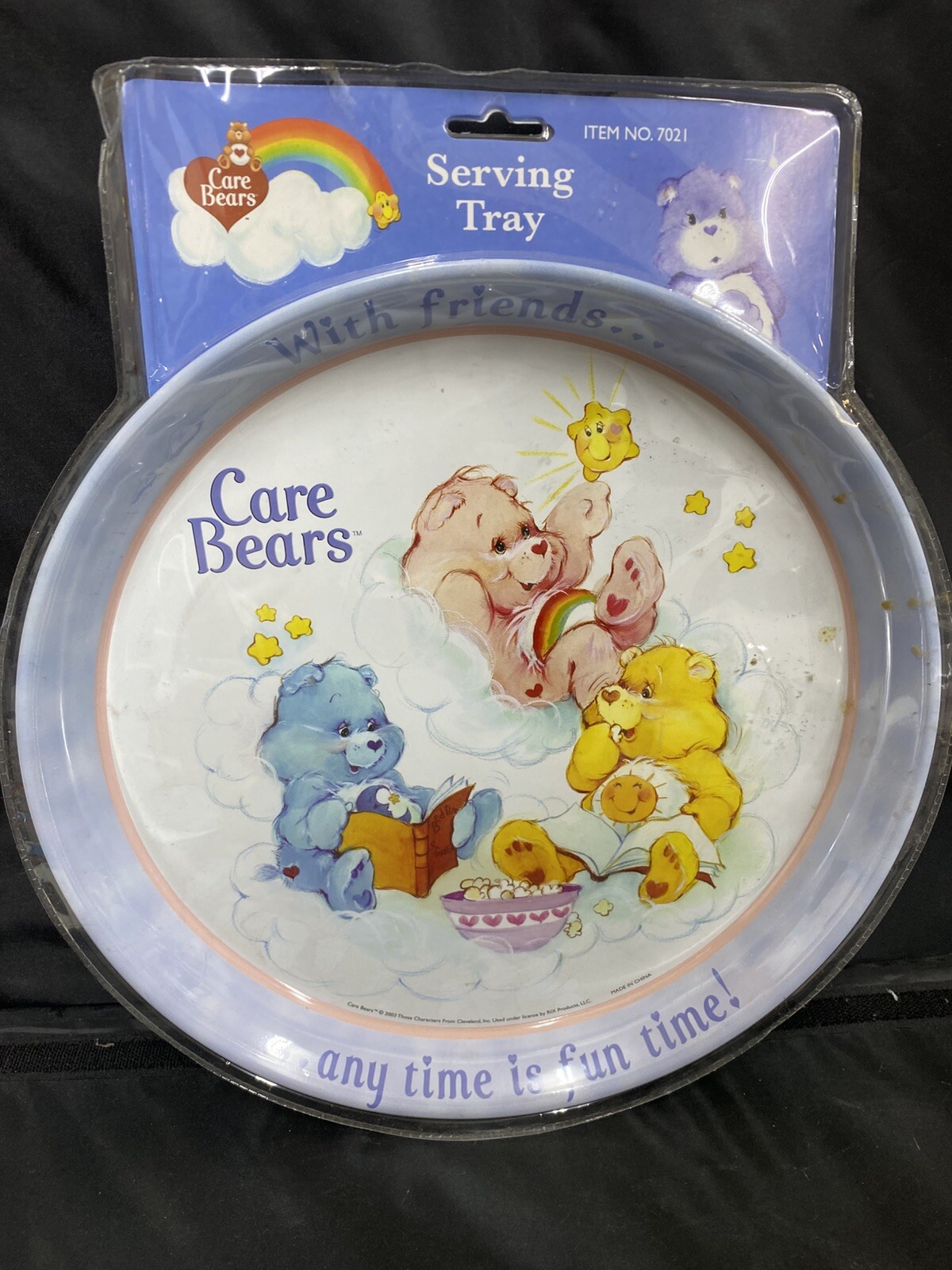 Vintage Care Bears Tin Serving Tray 2002 New in Package
