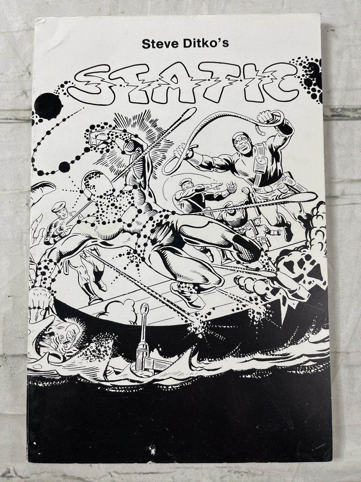 Steve Ditko’s Static Self Published Super Rare ROBIN SNYDER sign to RICH CORBEN