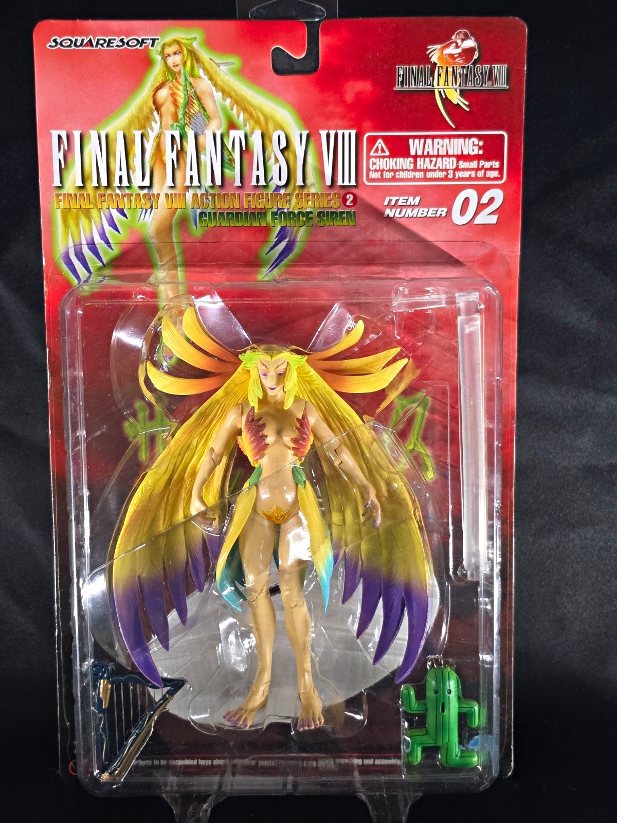 Squaresoft Final Fantasy VIII Series 2 Guardian Force Siren Figure Box 02 1999
