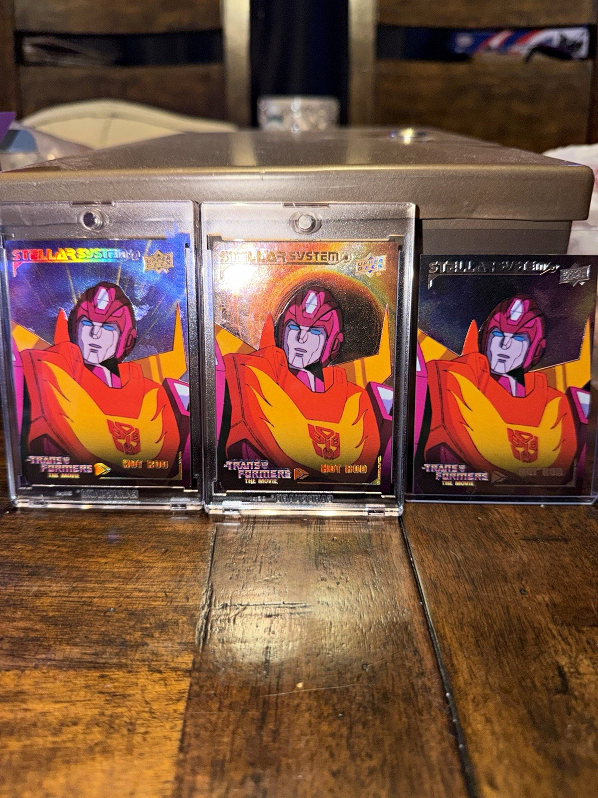 Upper Deck Hot Rod 3 card Blackhole Supernova plus extra