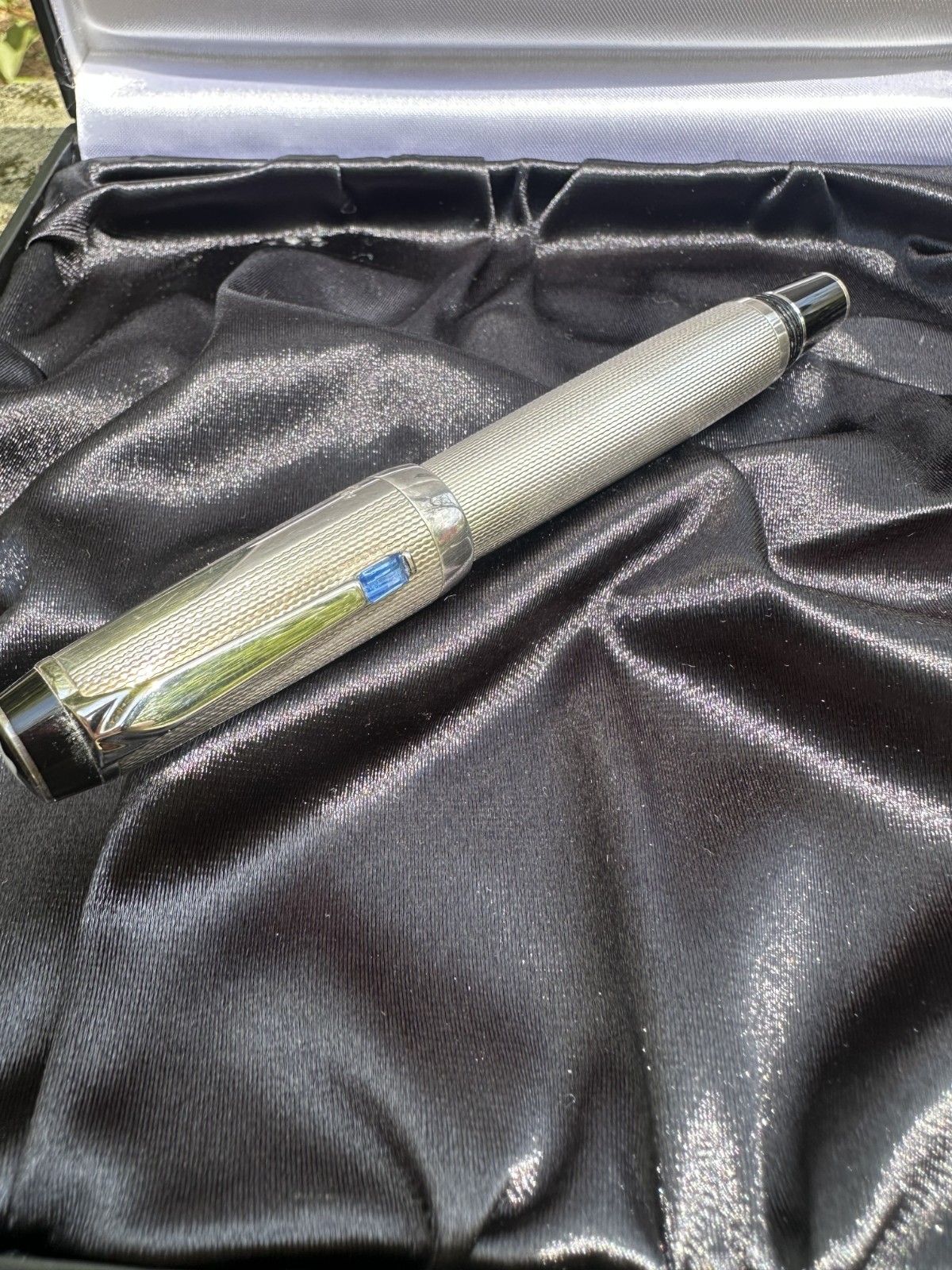 MONTBLANC Boheme Arabesque Azur STERLING Silver ROLLERBALL PEN Authentic Numberd