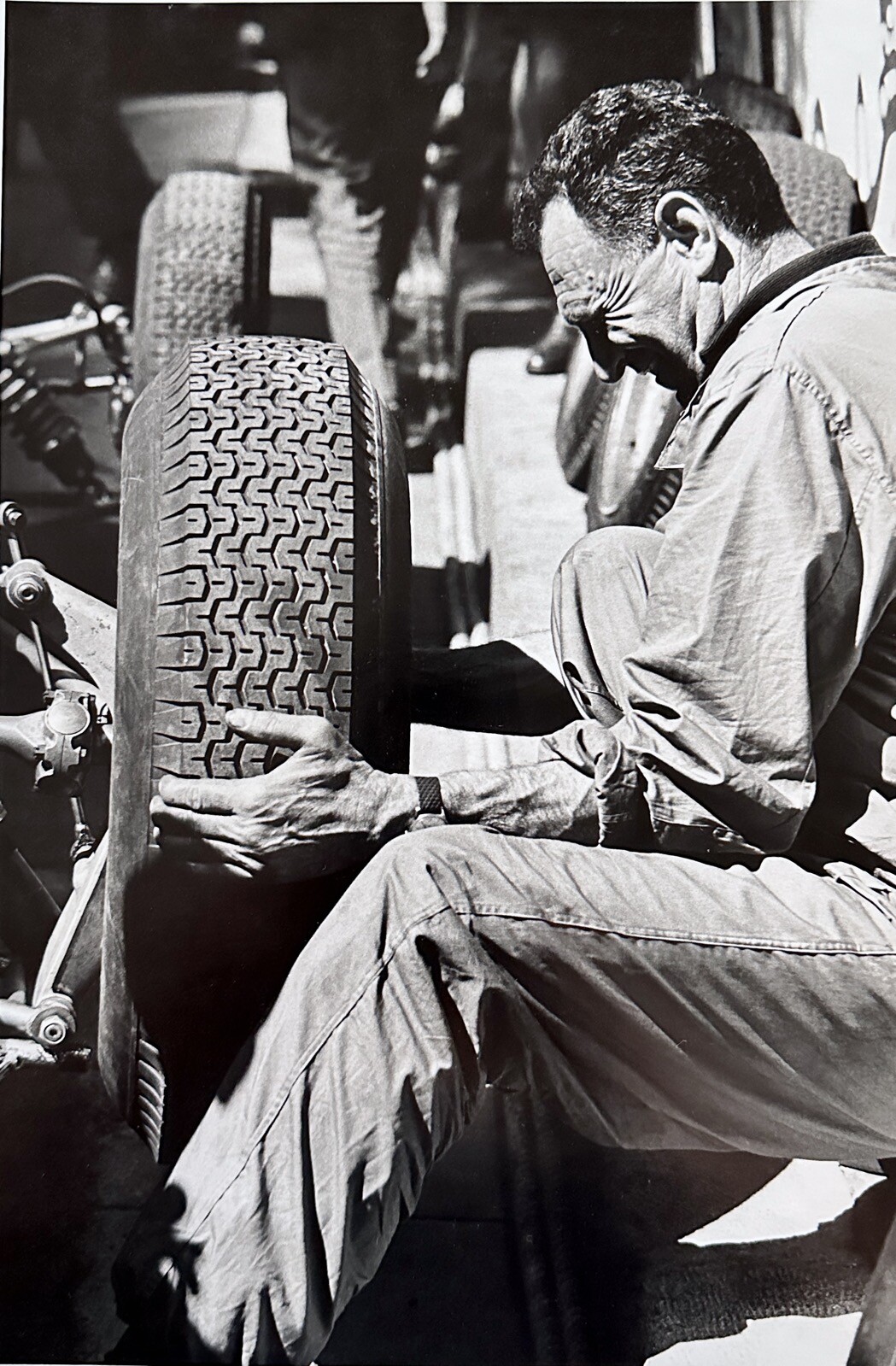 Jesse Alexander Photograph 1960s Formula 1 F1 F2 Mechanic