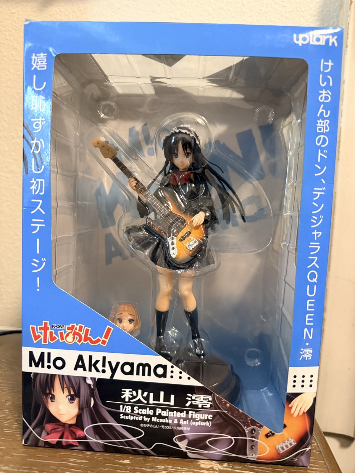 Mio Akiyama from K-ON 1/8 Scale PVC Figure School Import Ver. by UpLark Mio Akiyama from K-ON 1/8 Scale PVC Figure School Import Ver. by UpLark