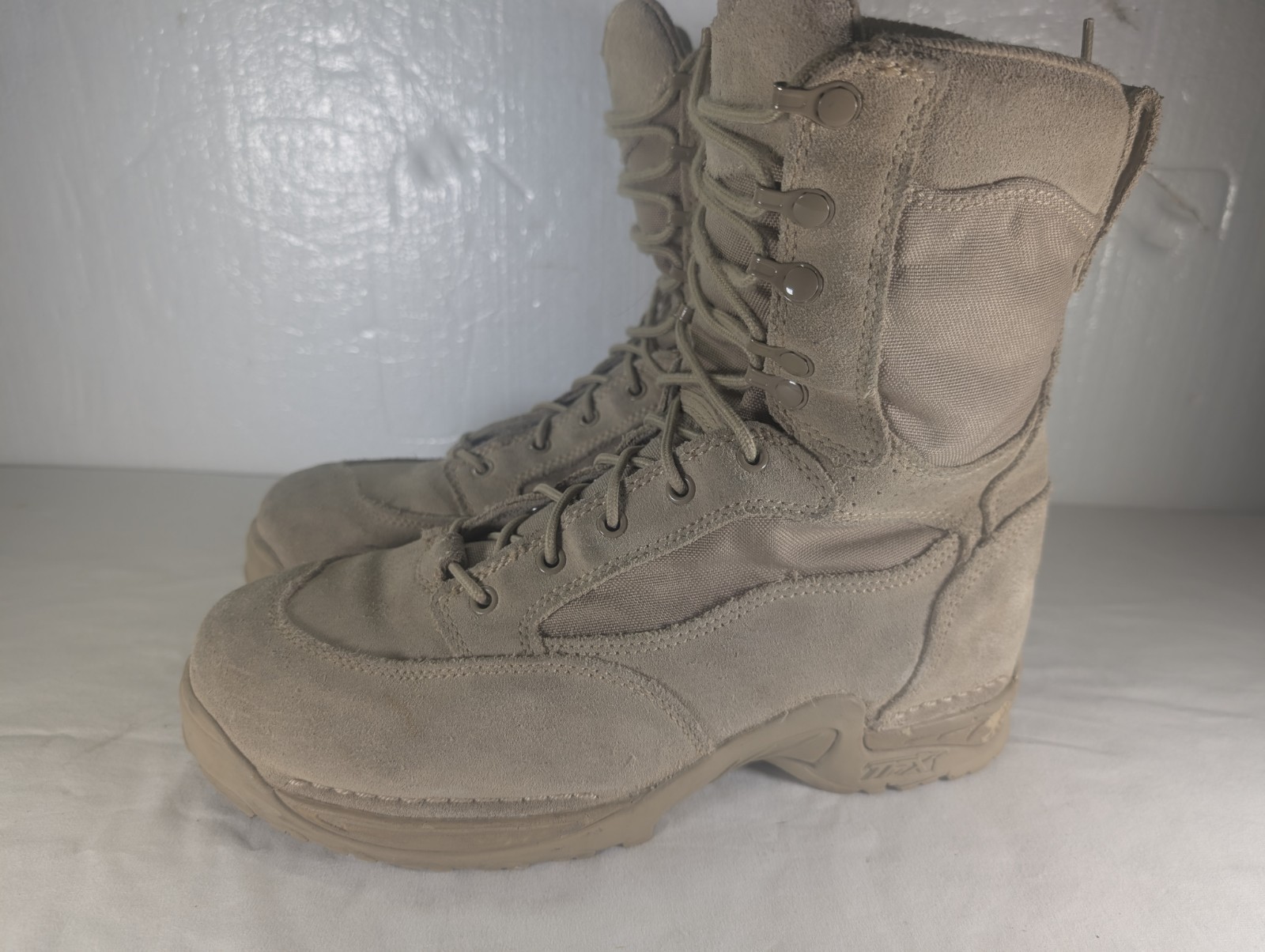 DANNER RIVOT TFX Size 11½ HOT WEATHER TAN COMBAT BOOTS Great Cond