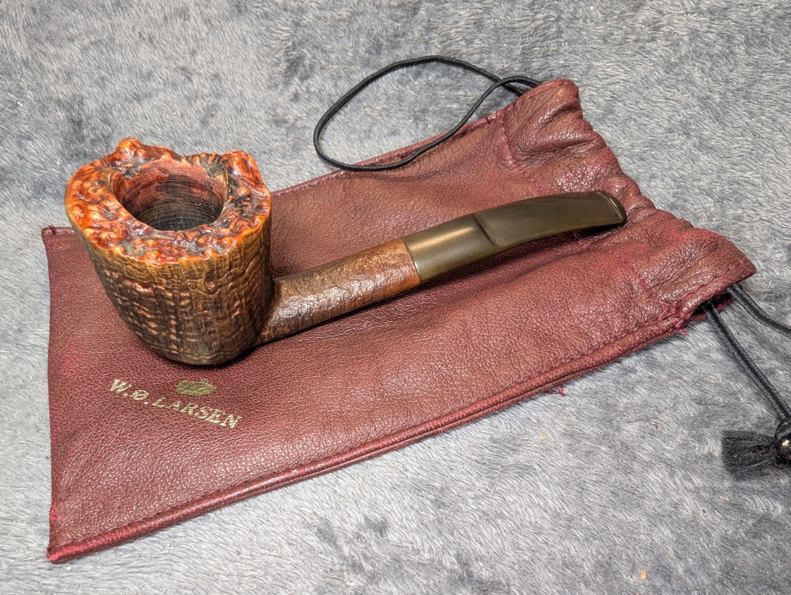 W.O. LARSEN 🇩🇰 Estate Smoking Pipe ⭐