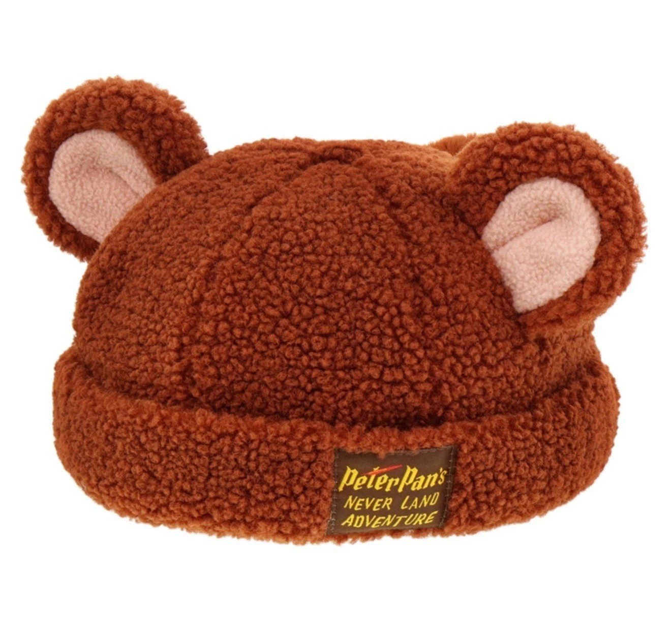 Tokyo Disney Japan Peter Pan Lost Boys Curly Bear Ear Hat Bucket Hat Cap Tokyo Disney Japan Peter Pan Lost Boys Curly Bear Ear Hat Bucket Hat Cap