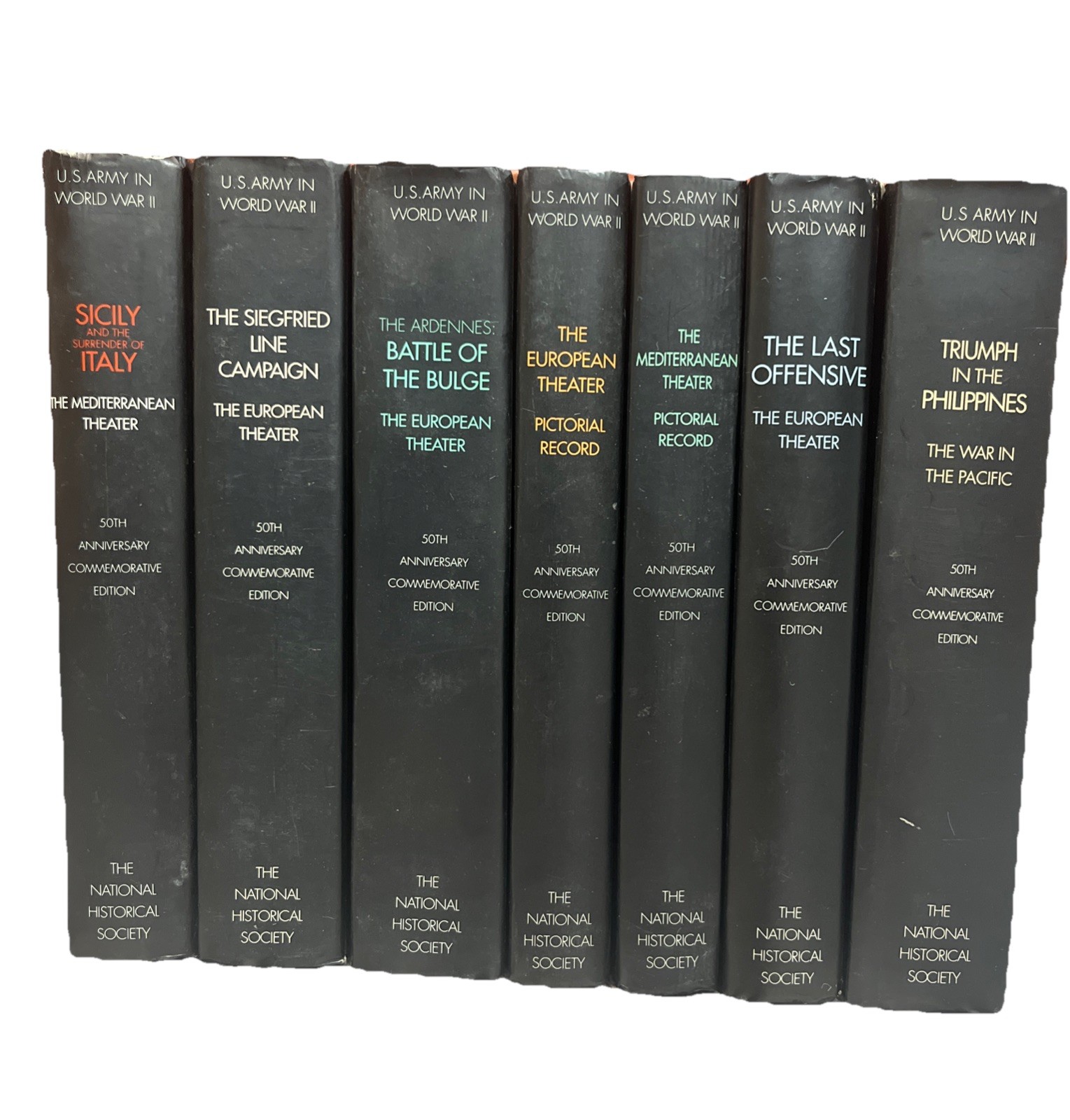 The National Historical Society Book United States Amy In WWII 50th Anniversary