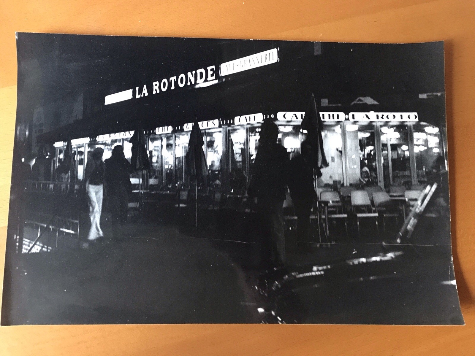 PARIS - LA ROTONDE - Circa 1970 - ORIGINAL PRESS PHOTO 19x30