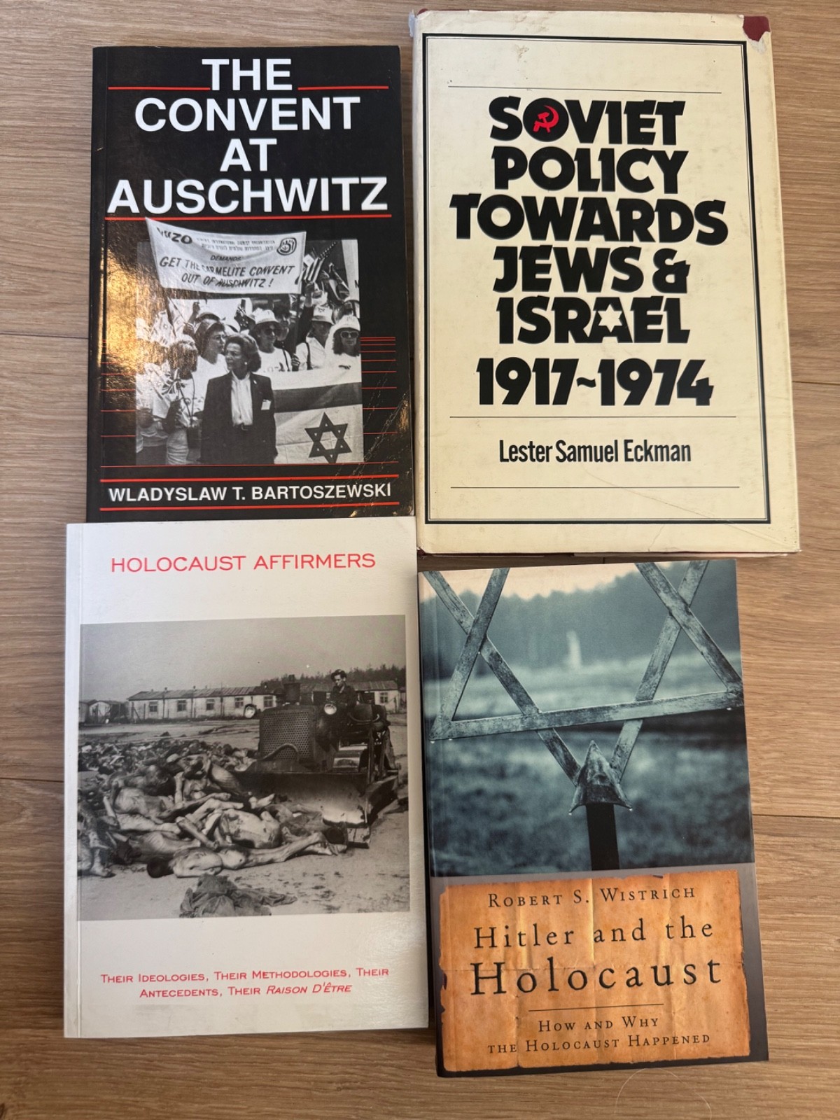 ⁠RARE 4-Book Lot Holocaust & Jewish History Alexander Baron Soviet Union Researc