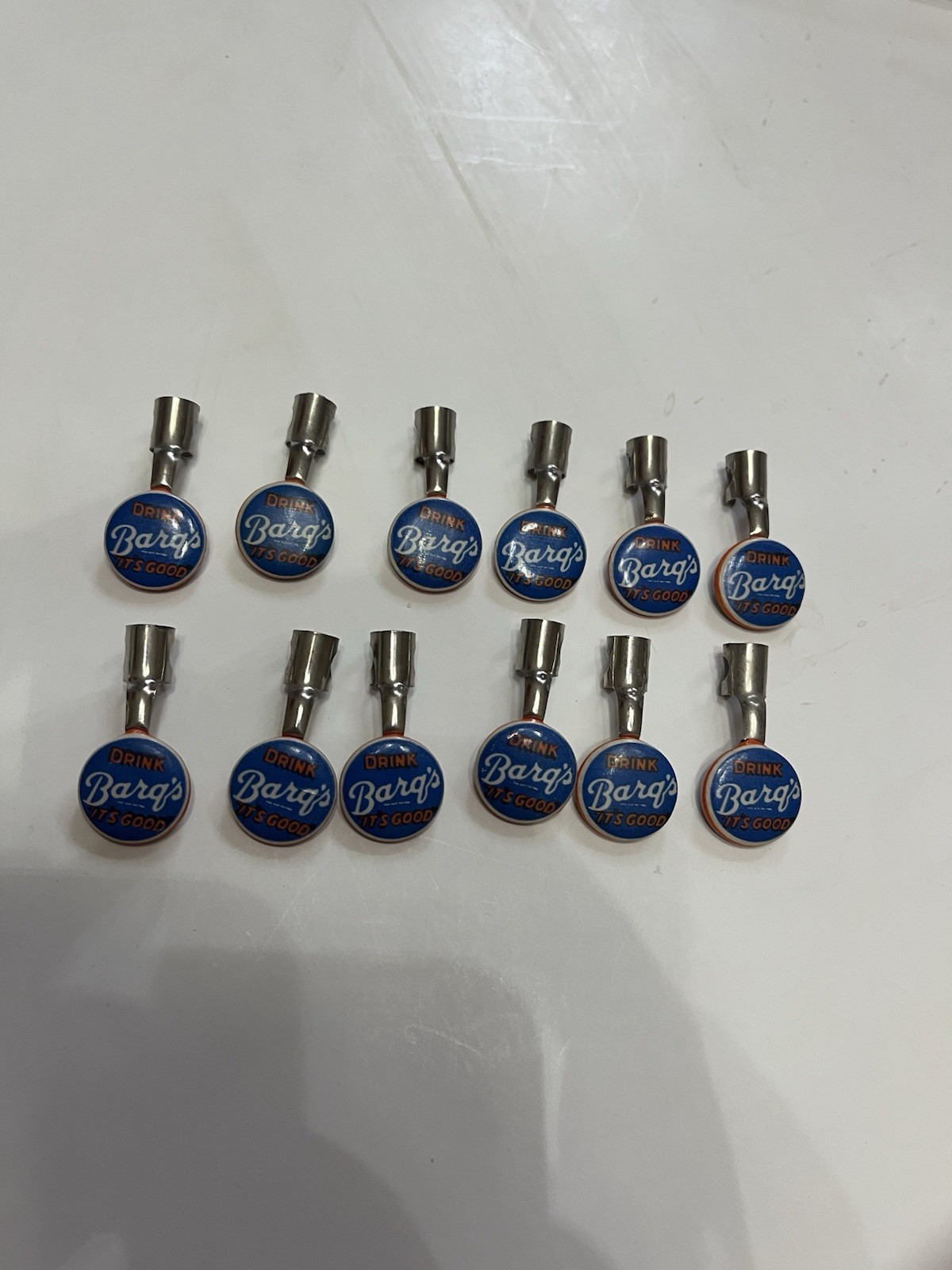 Barqs Vintage Pencil Clips Lot Of 12