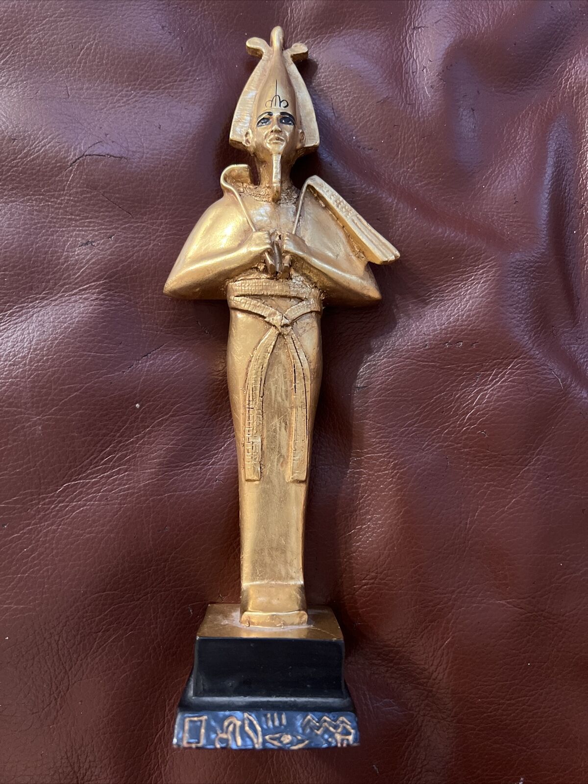 Vintage AGI Artisans Guild International OSIRIS Statue Egyptian God Egypt Deity