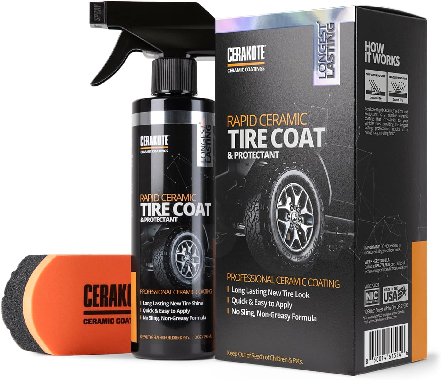 ® Rapid Ceramic Tire Coat, 10 Oz ® Rapid Ceramic Tire Coat, 10 Oz