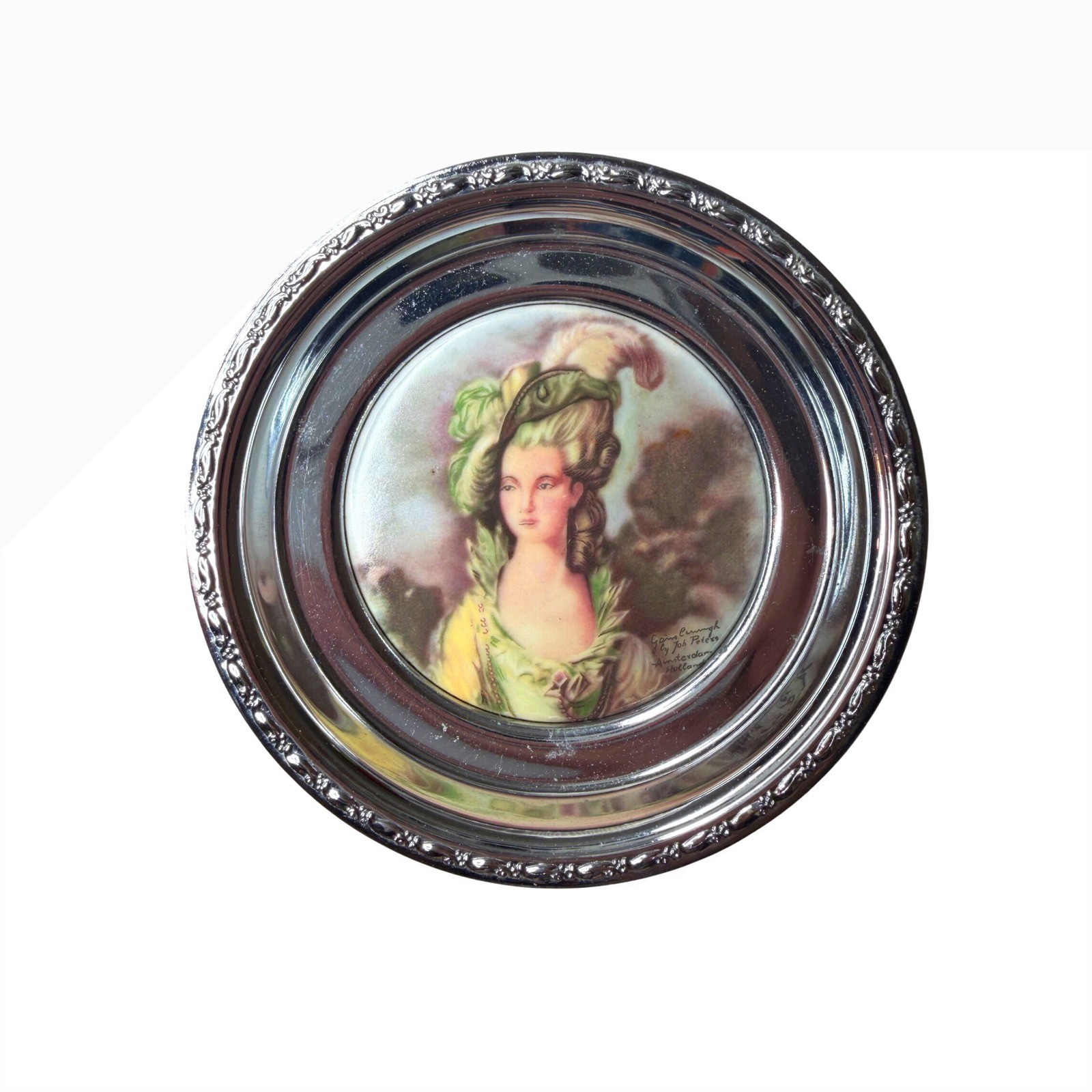 Royal Windsor Gainsborough Joh Peters Amsterdam Holland Portrait Plate Rim