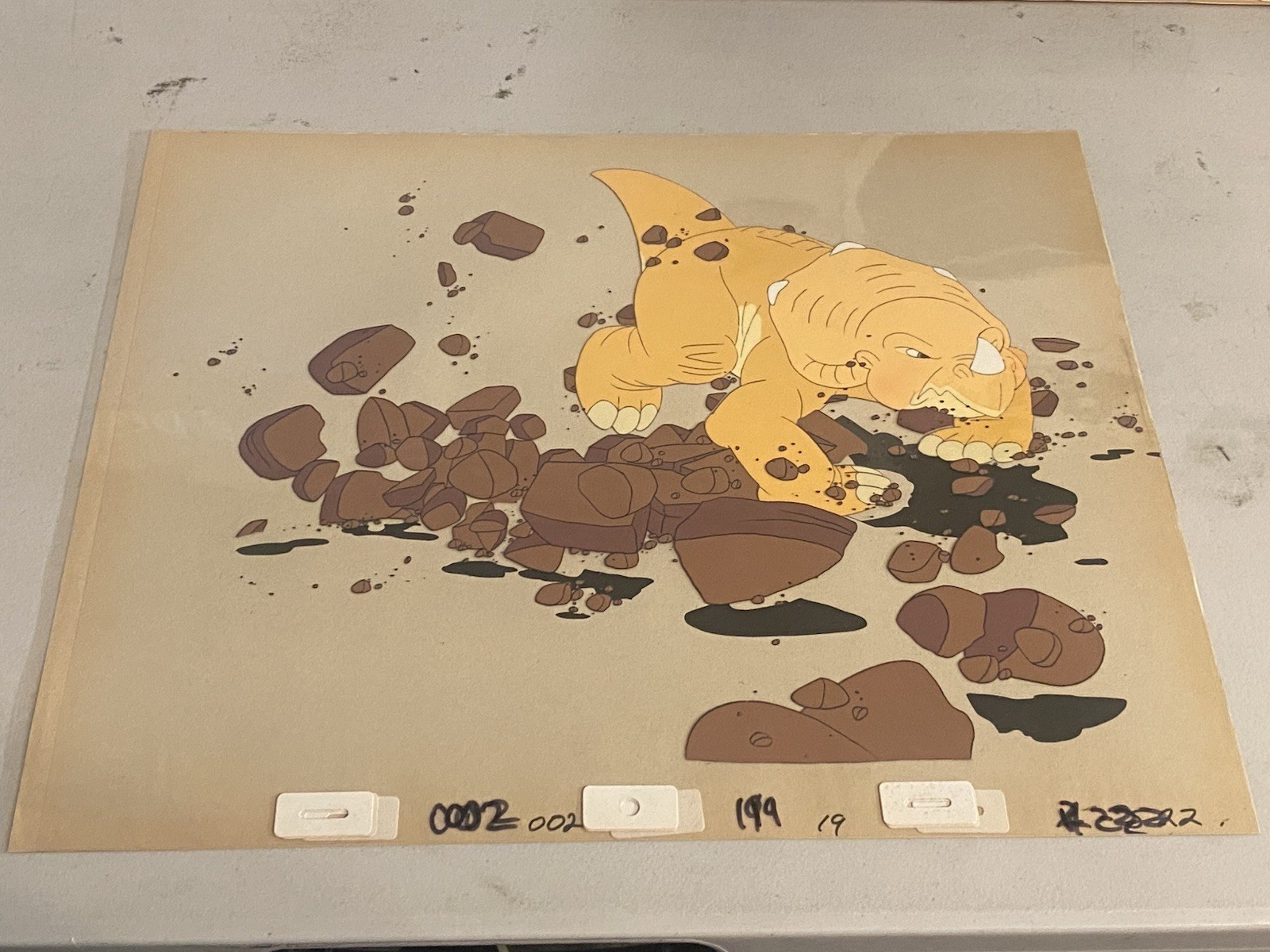 Land Before Time Original Movie Cel 1988