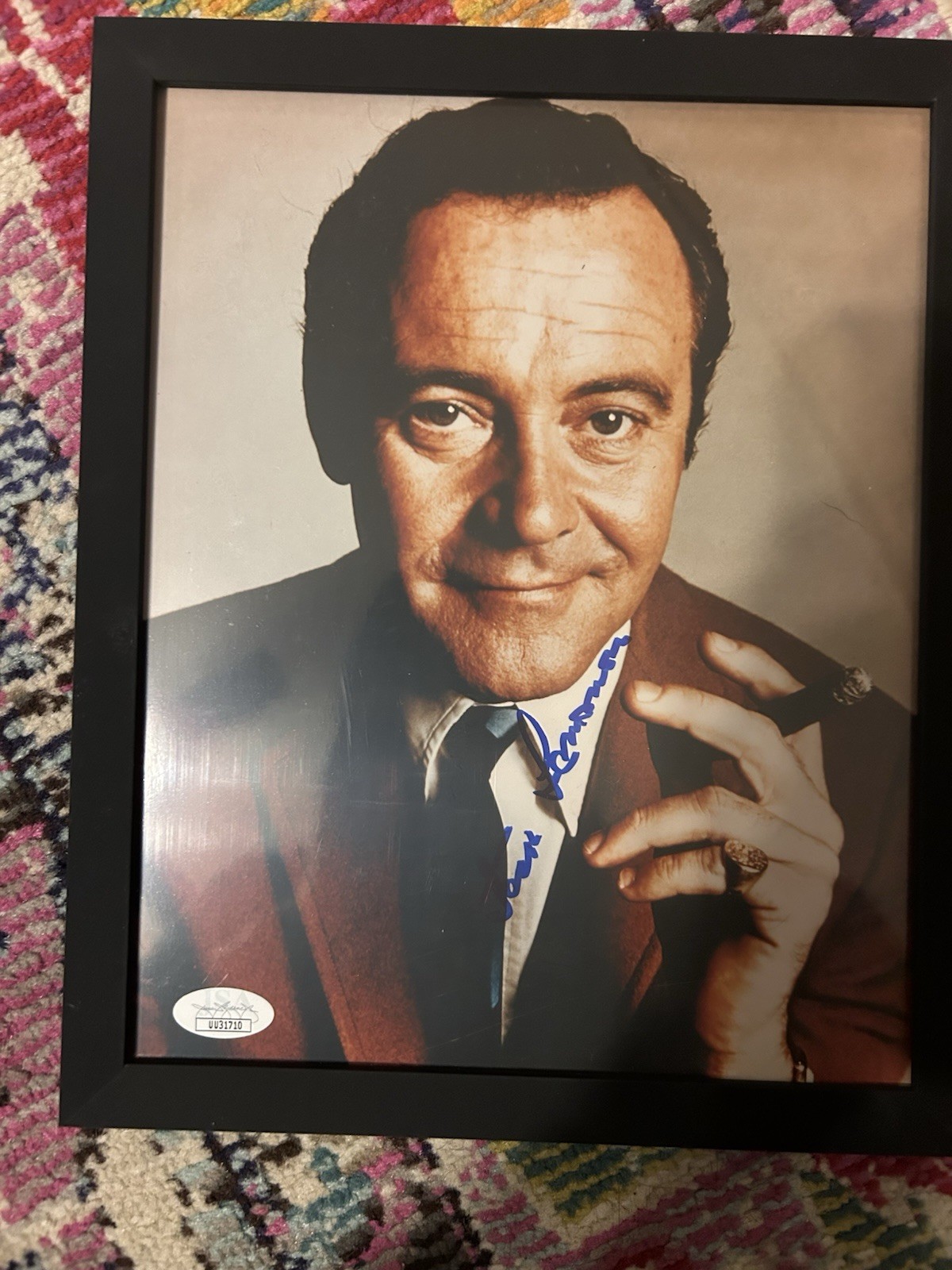 Jack Lemmon Signed Photo w/ JSA COA Jack Lemmon Signed Photo w/ JSA COA
