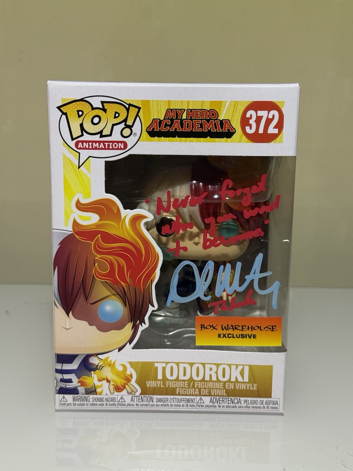 Todoroki #372  | Autographed David Matranga Funko POP