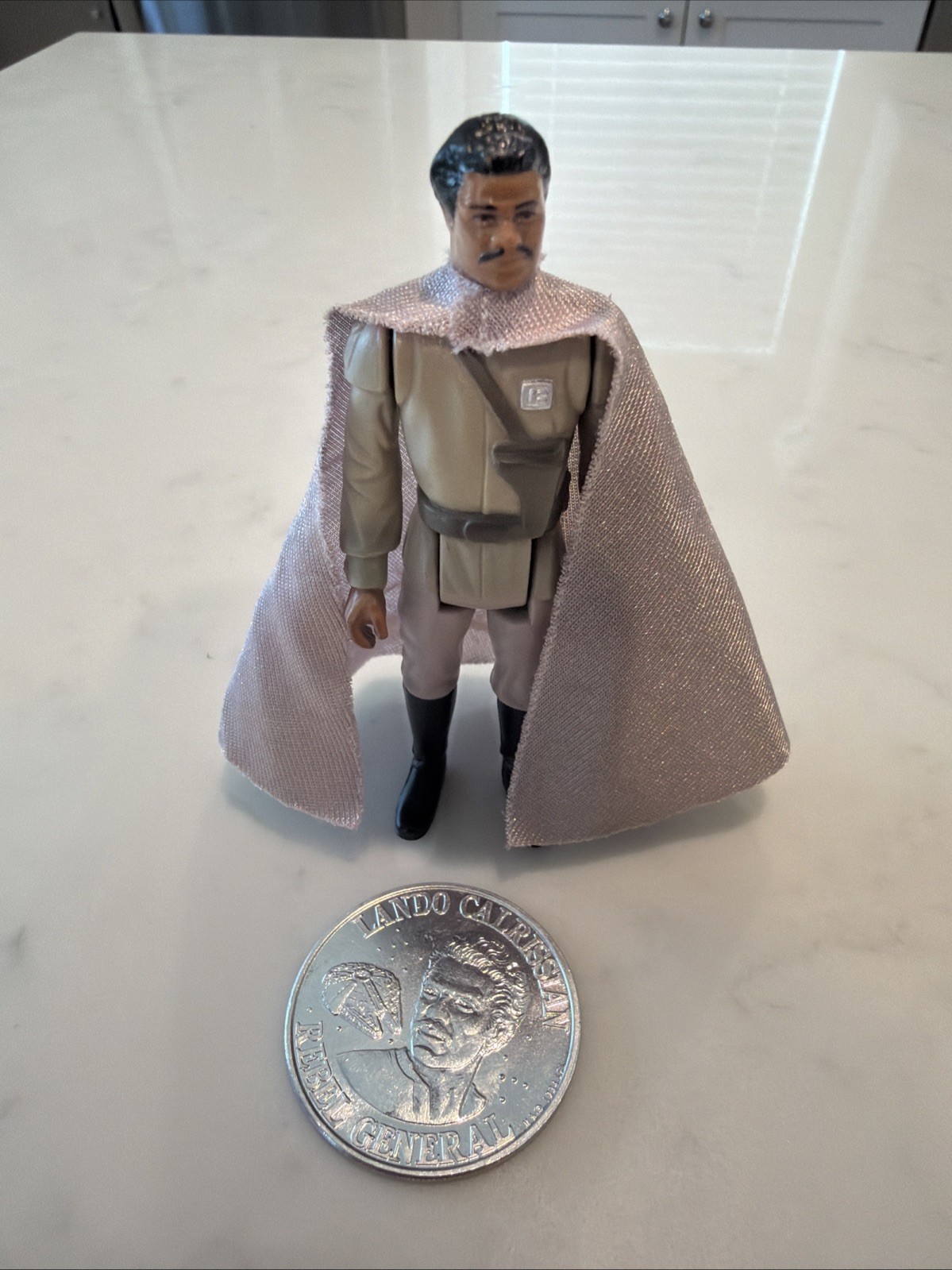Vtg Star Wars General Lando Last 17 Near Complete Action Figure 1984 Kenner