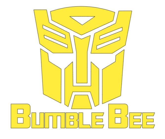 Vinyl Decal Sticker for Transformers Bumble Bee Autobots fans one prime truck