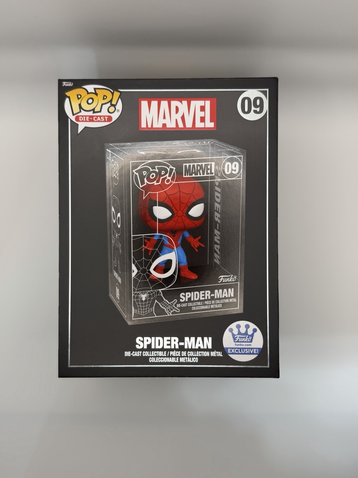 Funko Pop Spider-Man #09 Chance of Chase Factory Sealed NISB