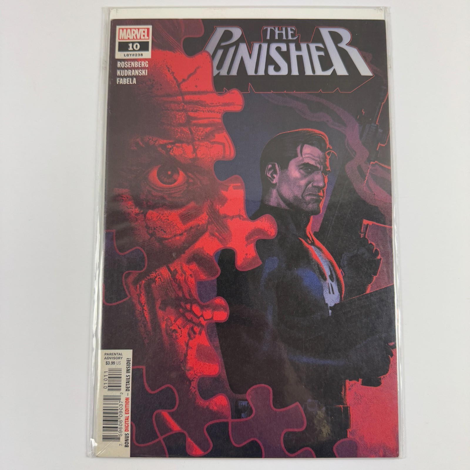 2019 Marvel Comics The Punisher #10 Frank Castle Jagsaw Defenders Avengers X-Men