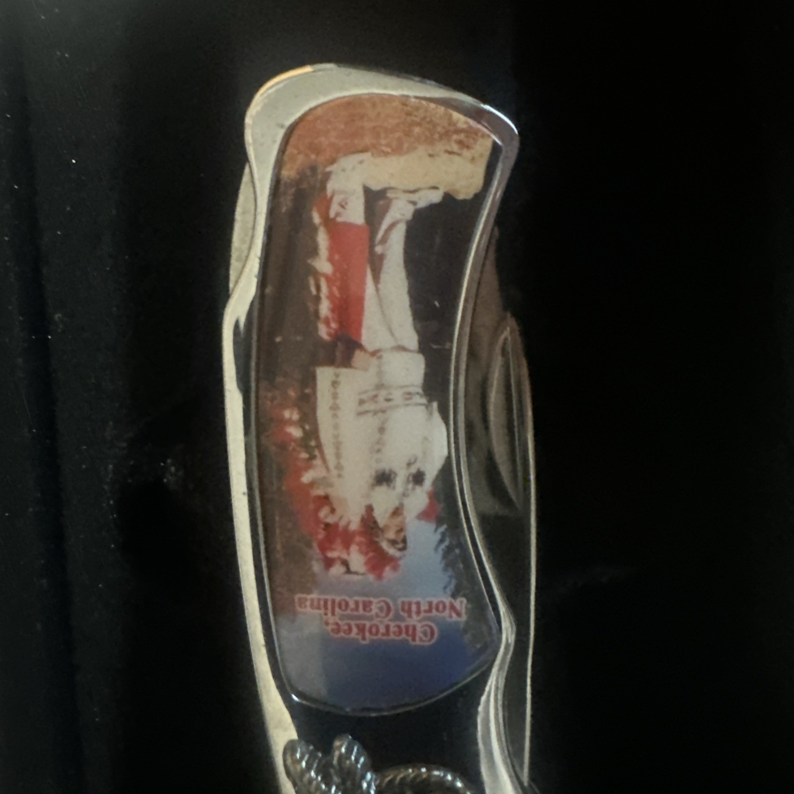 cherokee north carolina chief henry knife with case