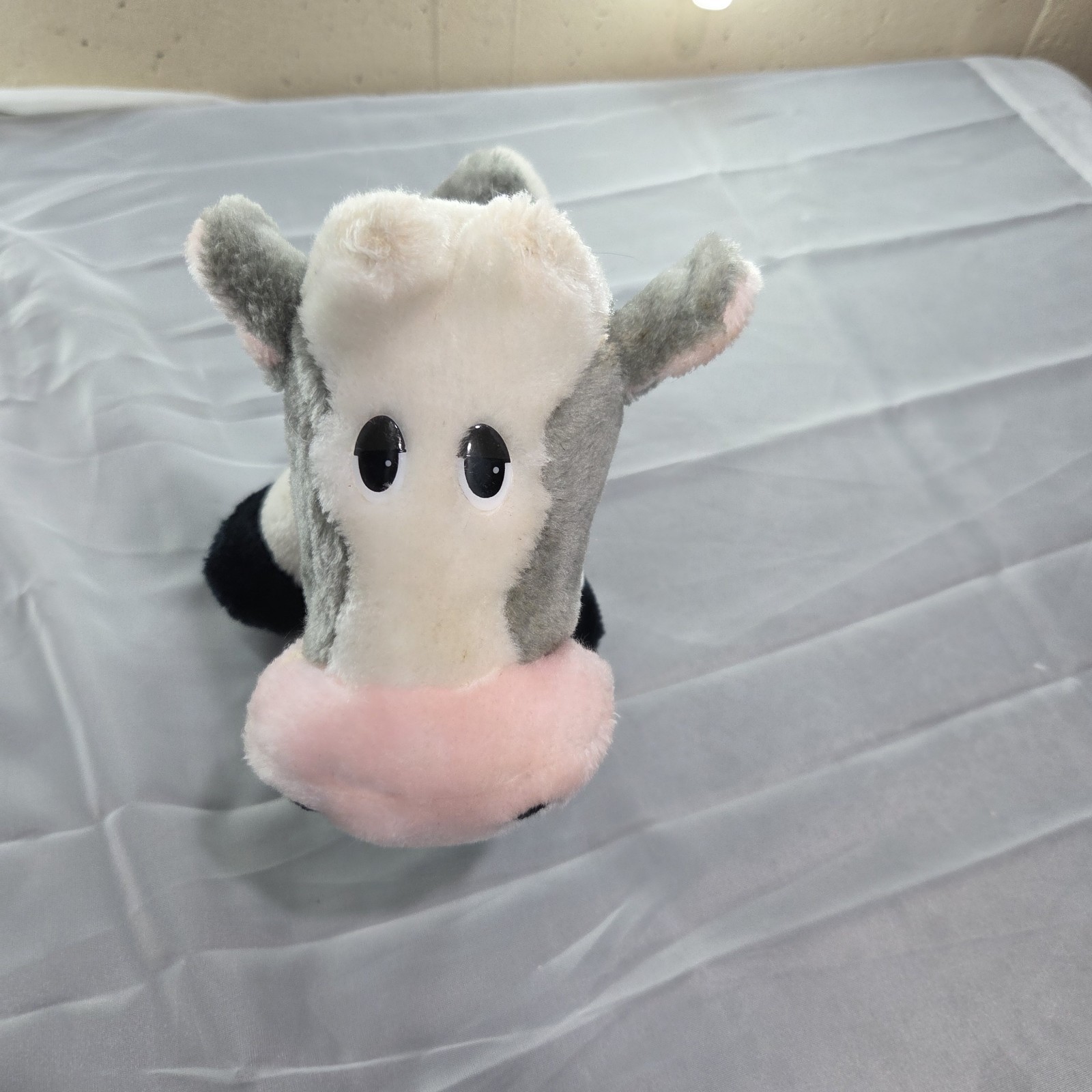 Vintage 1983 Alfa Laval DeLaval Cow Plush Russ Berrie Dairy Farm Promotional Toy