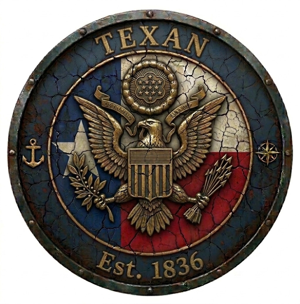 Texas State 1788 Flag Texan USA America Statehood Pride Premium  4\